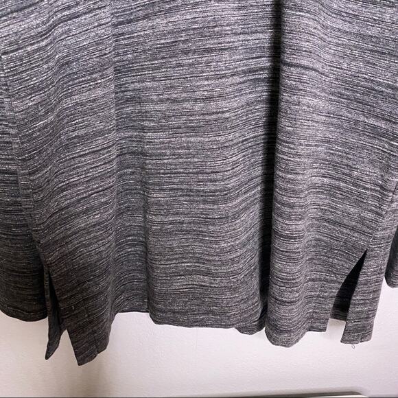 Daily Ritual Gray Long Sleeve Tunic Large - Picture 7 of 11